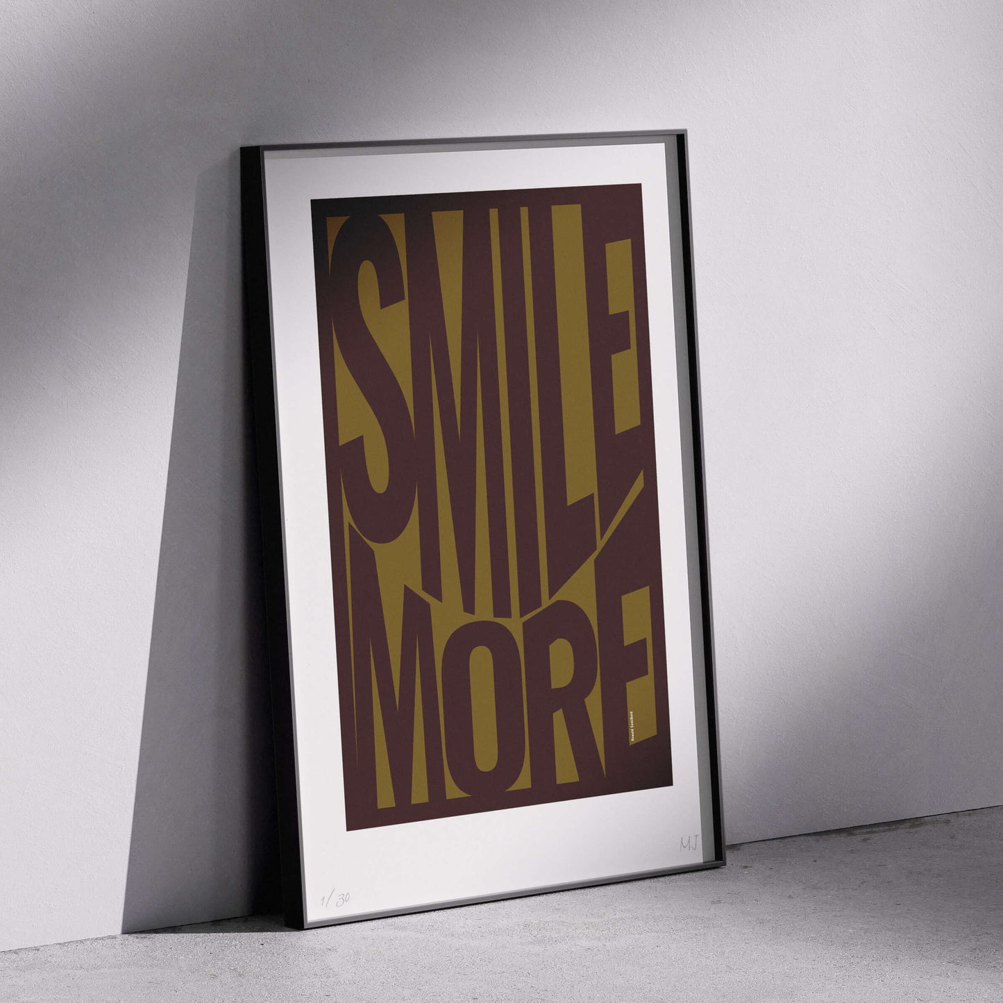 SMILE Limited Edition Print