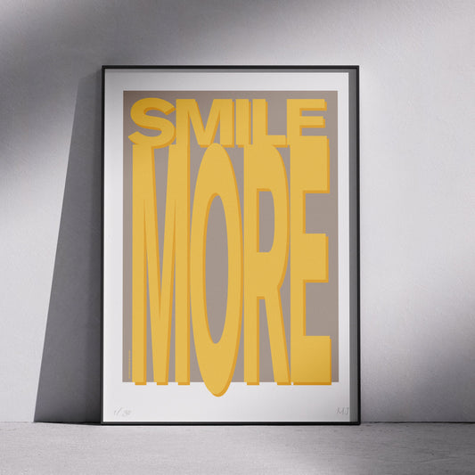 SMILE Limited Edition Print