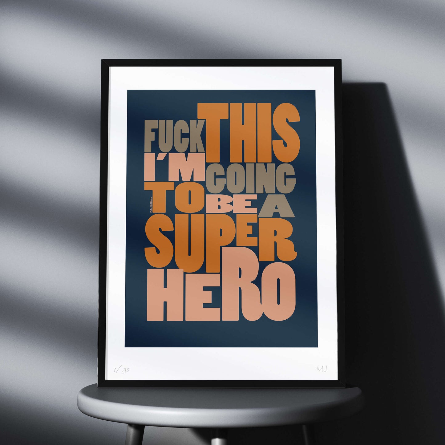SUPERHERO Limited Edition Print