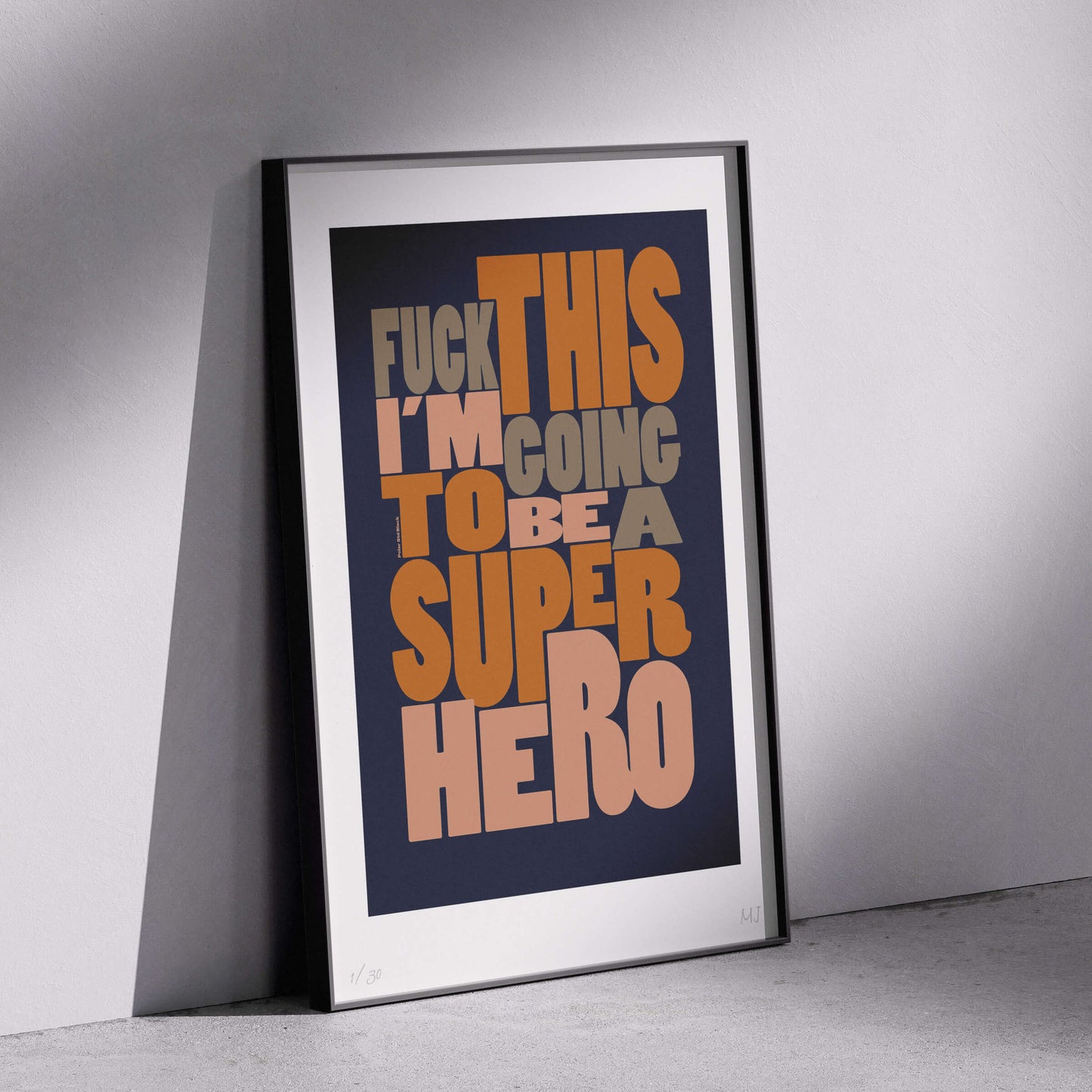 SUPERHERO Limited Edition Print