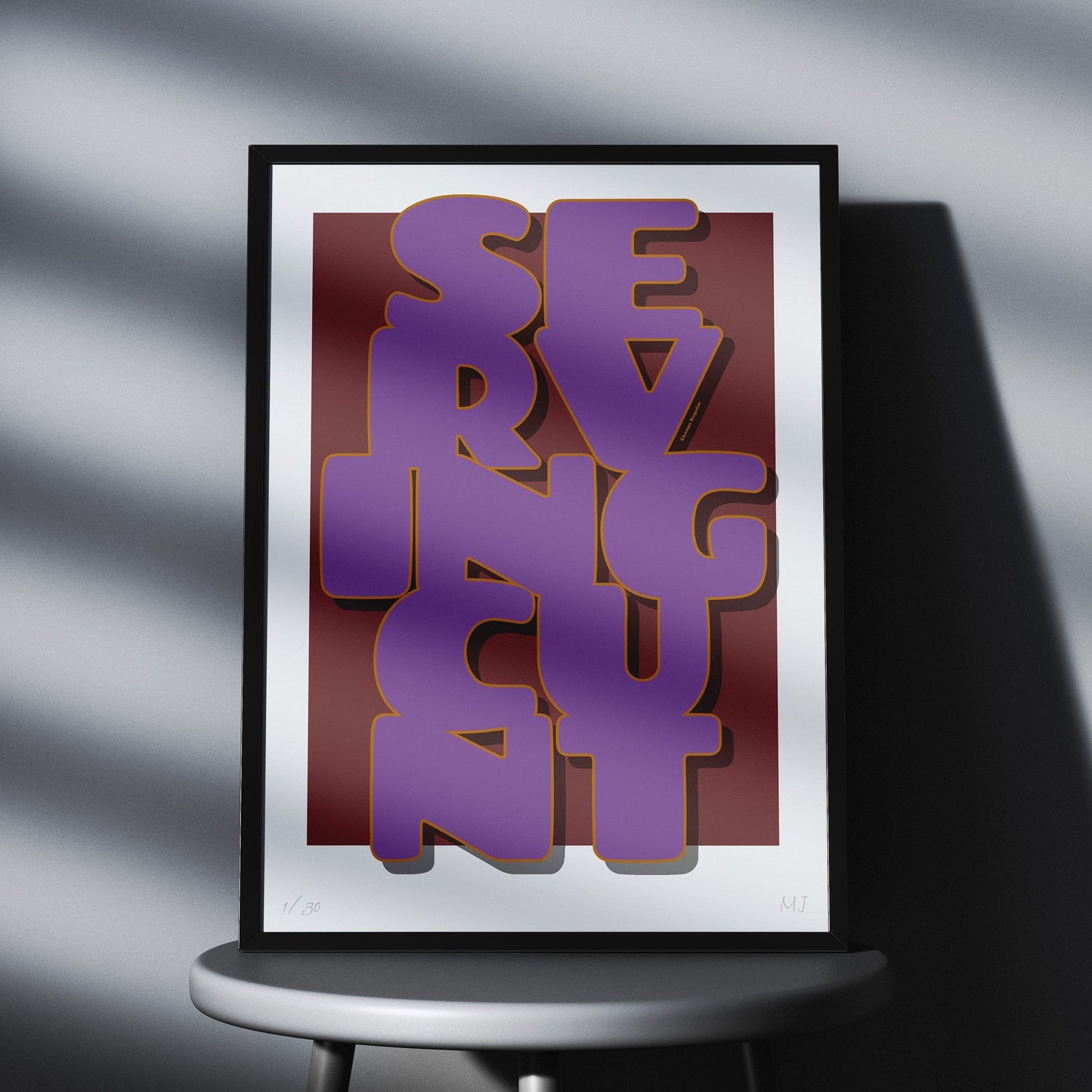 SERV Limited Edition Print
