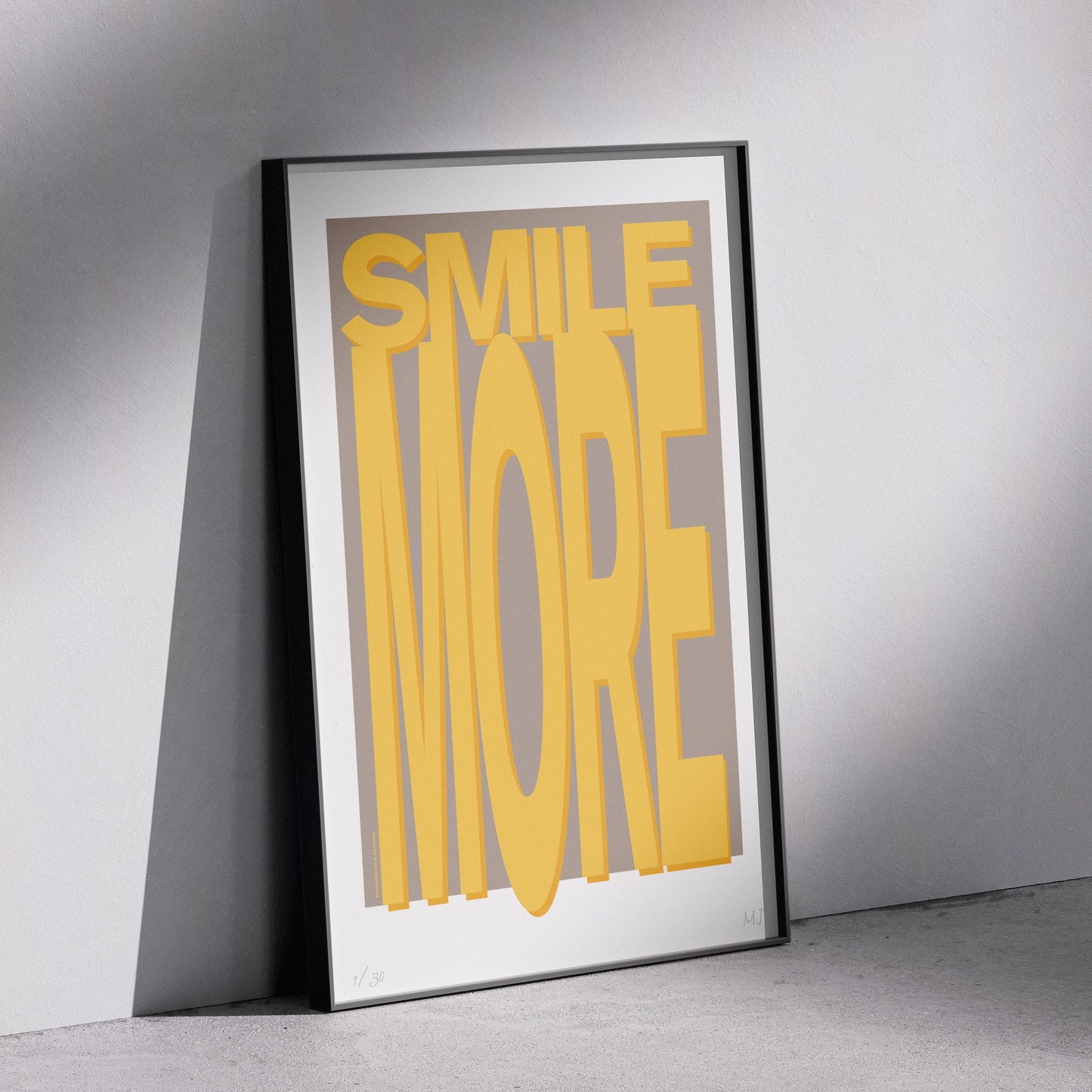 SMILE Limited Edition Print