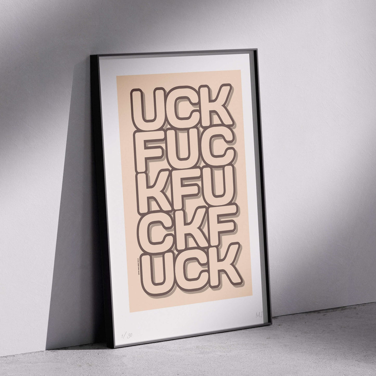 UCK Limited Edition Print