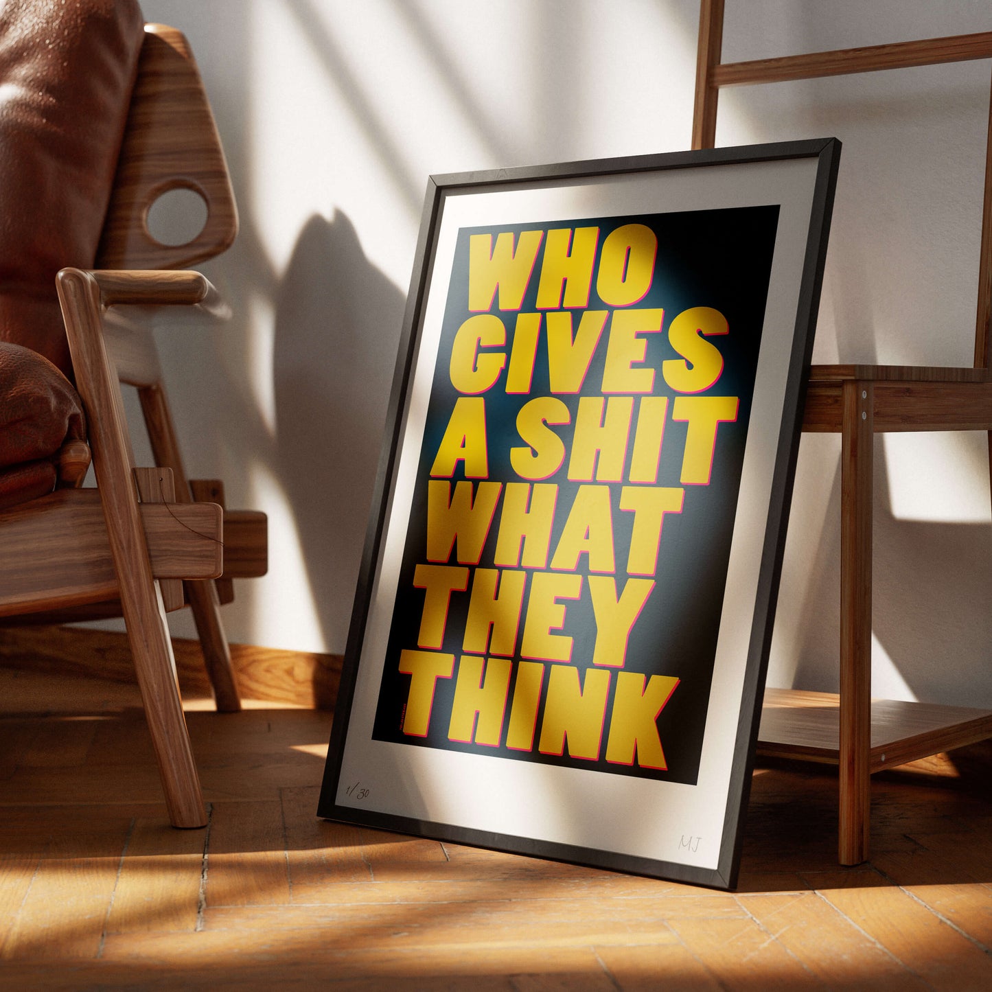 WHO GIVES Limited Edition Print