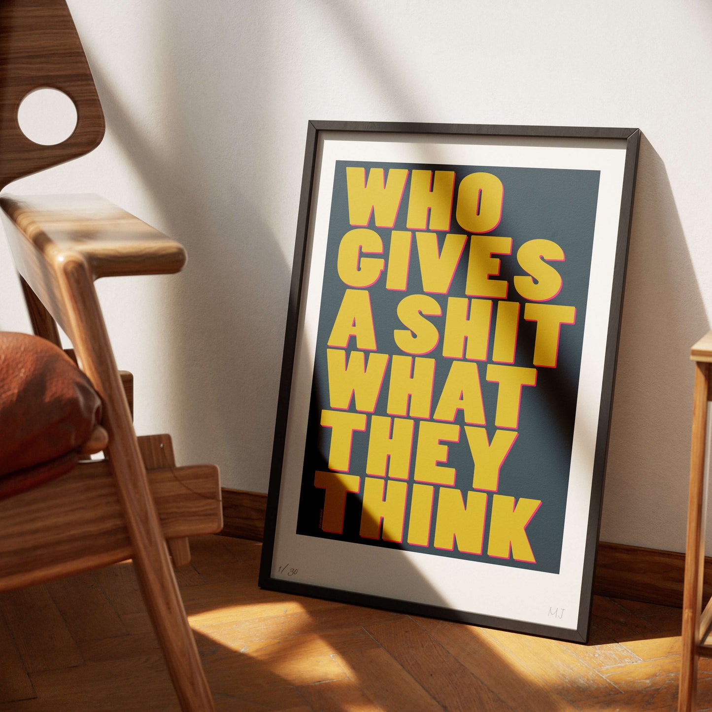 WHO GIVES Limited Edition Print