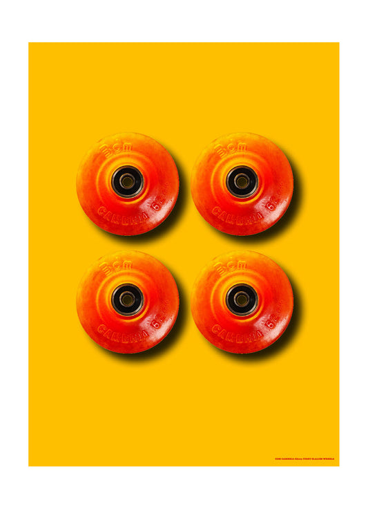 SKATEBOARD WHEELS CAMBRIA Limited Edition Print