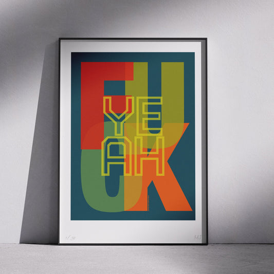 YEAH Limited Edition Print
