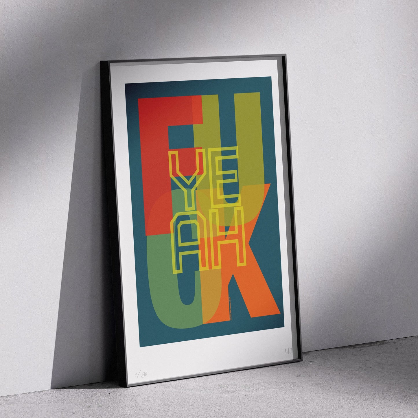 YEAH Limited Edition Print