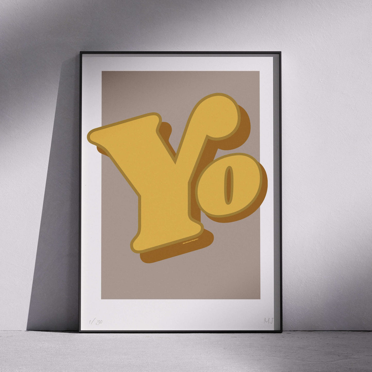 Yo Limited Edition Print