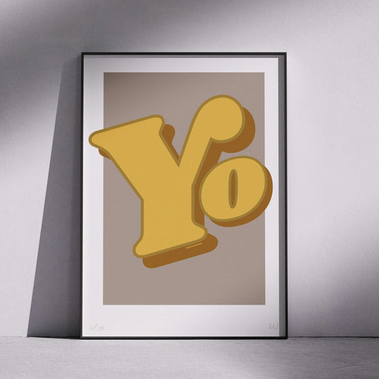 Yo Limited Edition Print