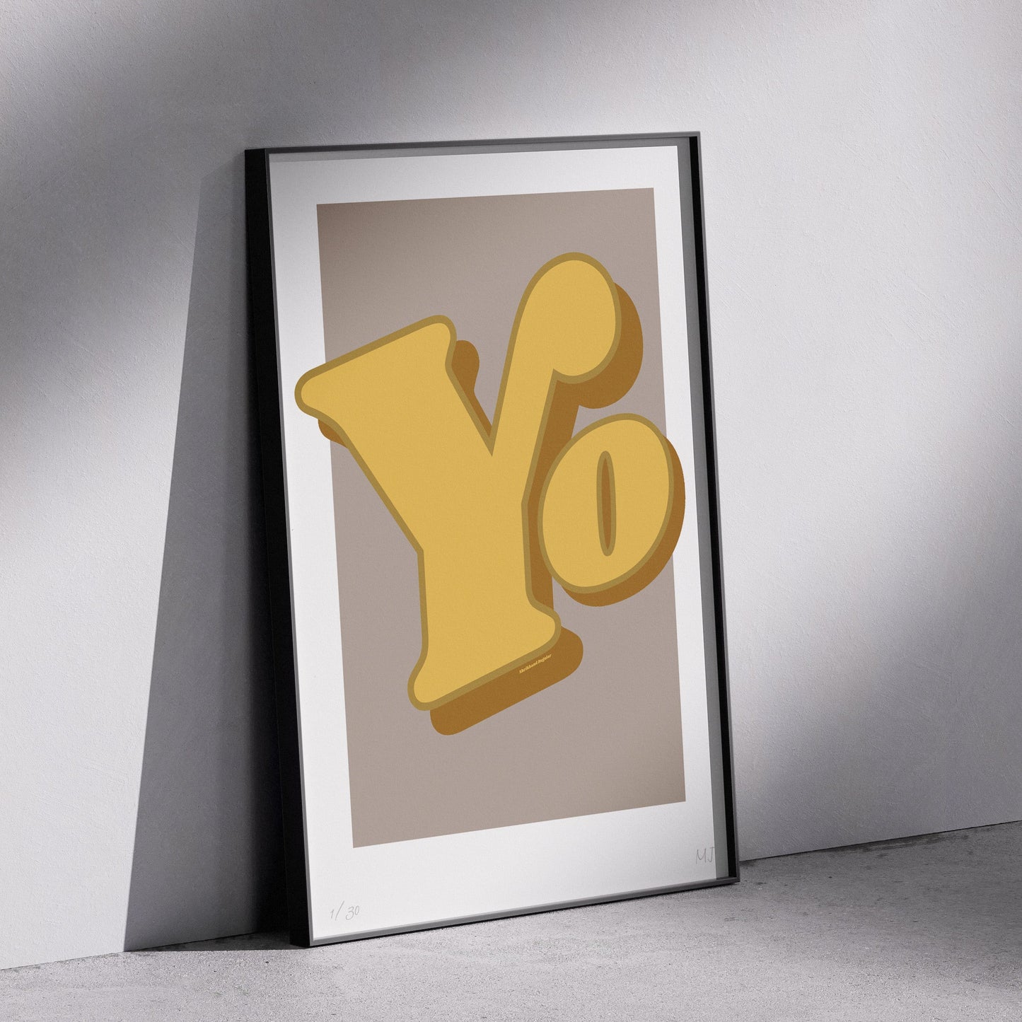 Yo Limited Edition Print