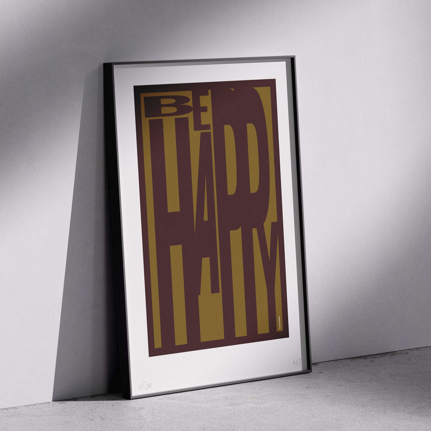 HAPPY Limited Edition Print