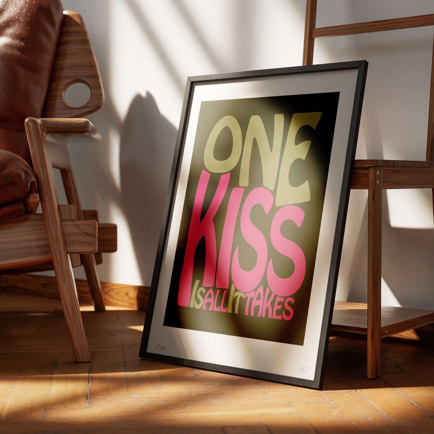 ONE KISS IS ALL IT TAKES Limited Edition Print