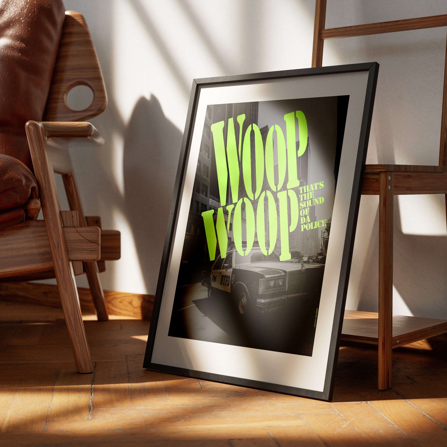 WOOP WOOP IT'S THE SOUND OF DA POLICE Limited Edition print