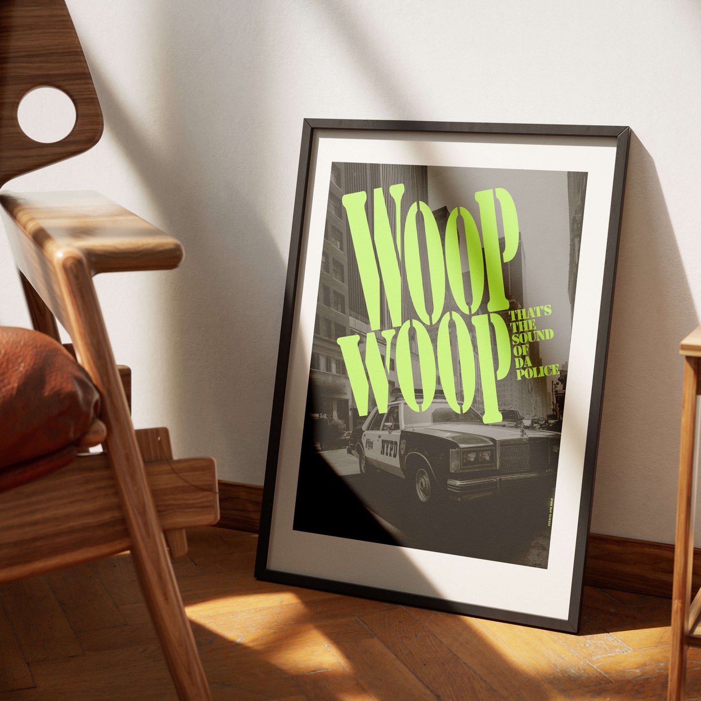 WOOP WOOP IT'S THE SOUND OF DA POLICE Limited Edition print